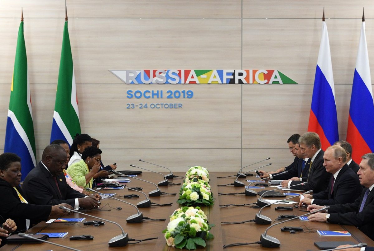 Primer RussiaAfrica Summit and Economic Forum comienza en Sochi, Rusia