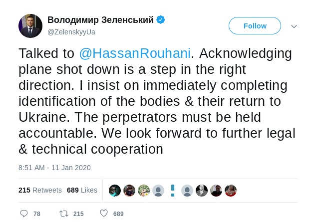 Rouhani apologizes to Zelensky2
